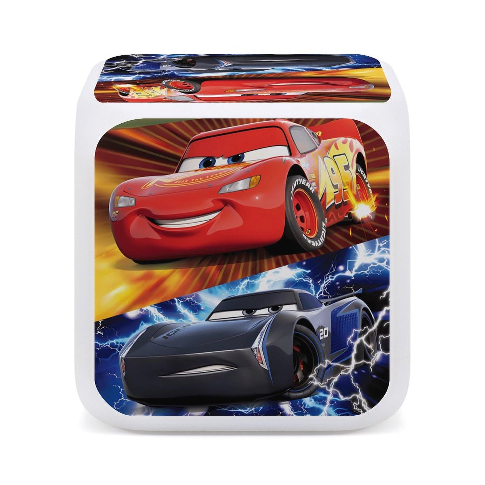 Amazon.co.jp: カーズ 目覚まし時計 アナログ 大音量 アラーム マルチ